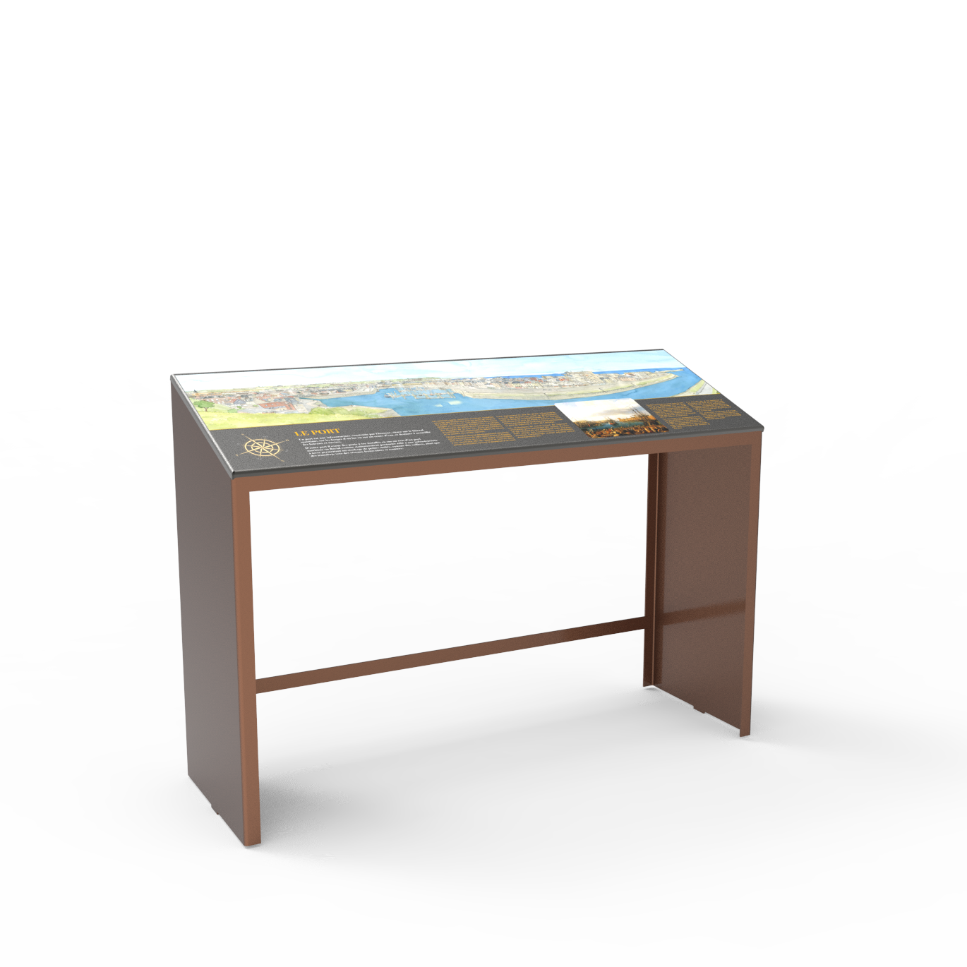 Artsteel - Table de lecture