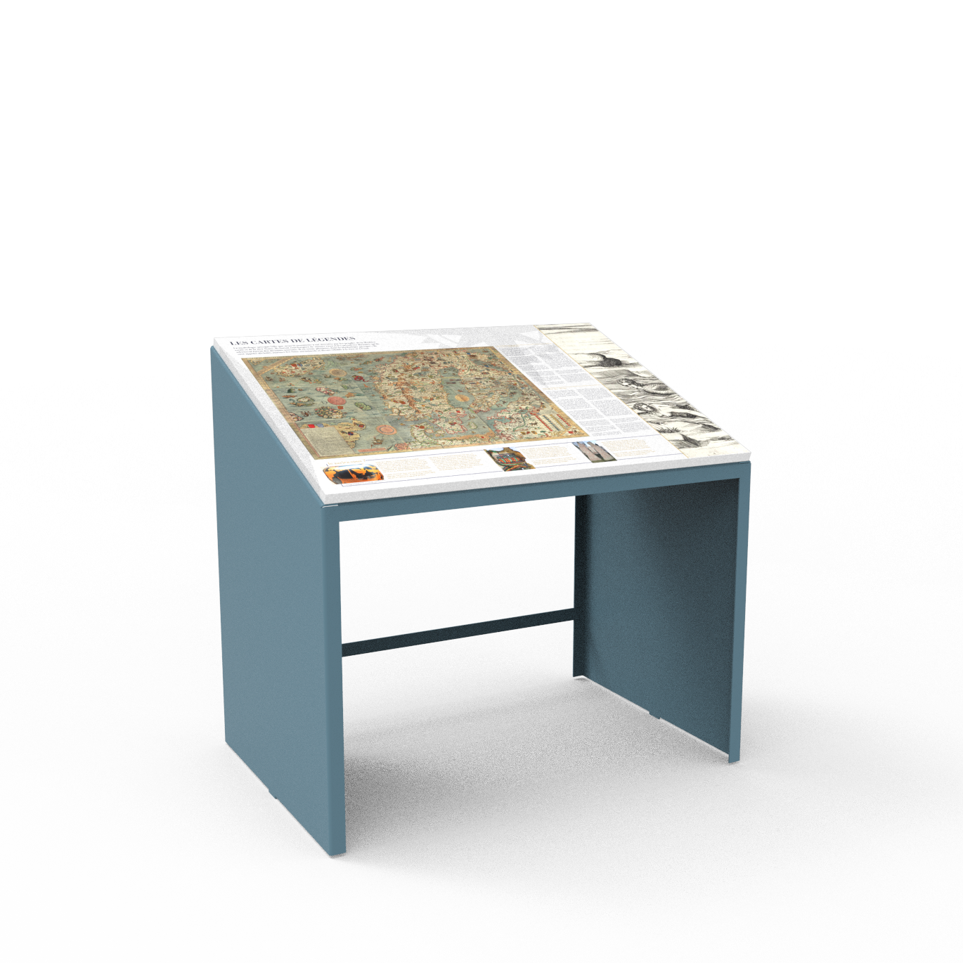 Artsteel - Table de lecture