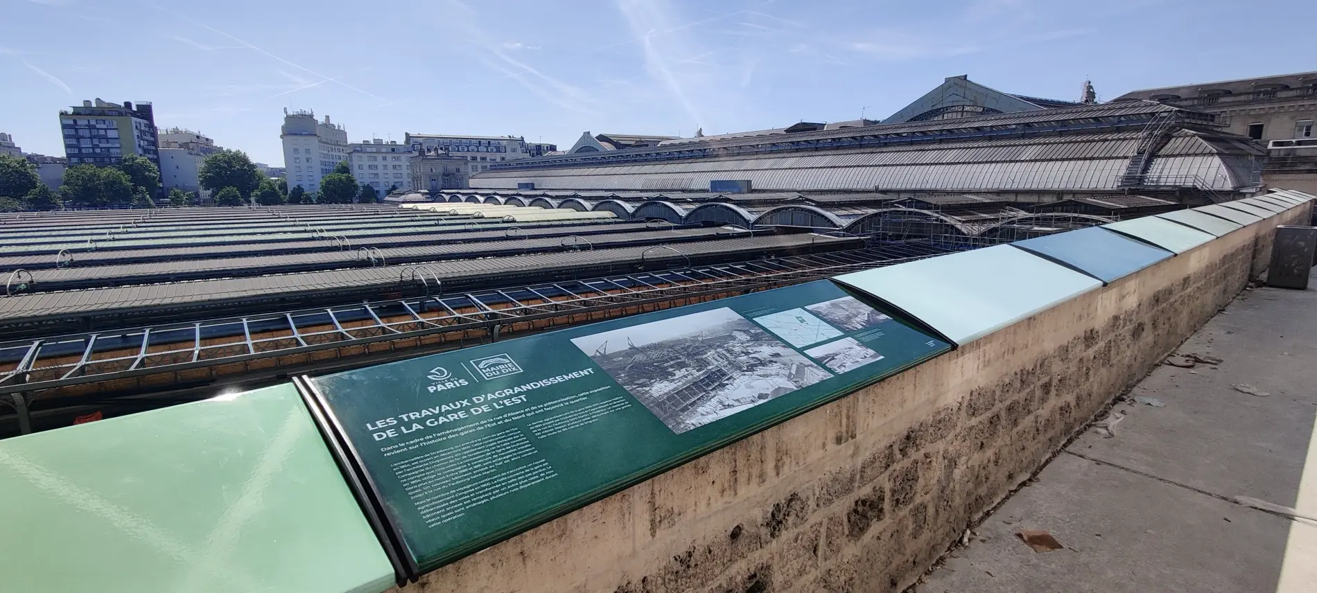 jalonnement en lave émaillée paris