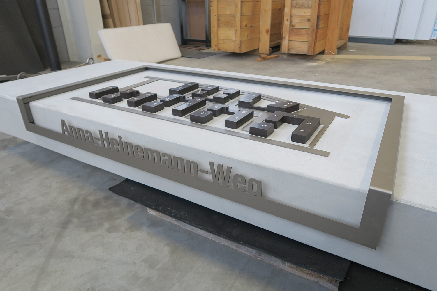 Parc-Dunant-Essen-Allemagne-signaletique-beton