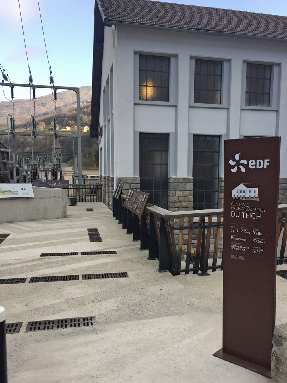 signaletique patrimoine lave émaillée tourisme