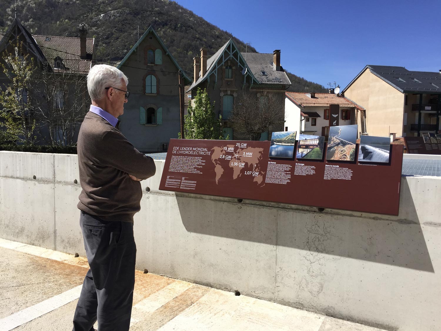 signaletique patrimoine lave émaillée tourisme