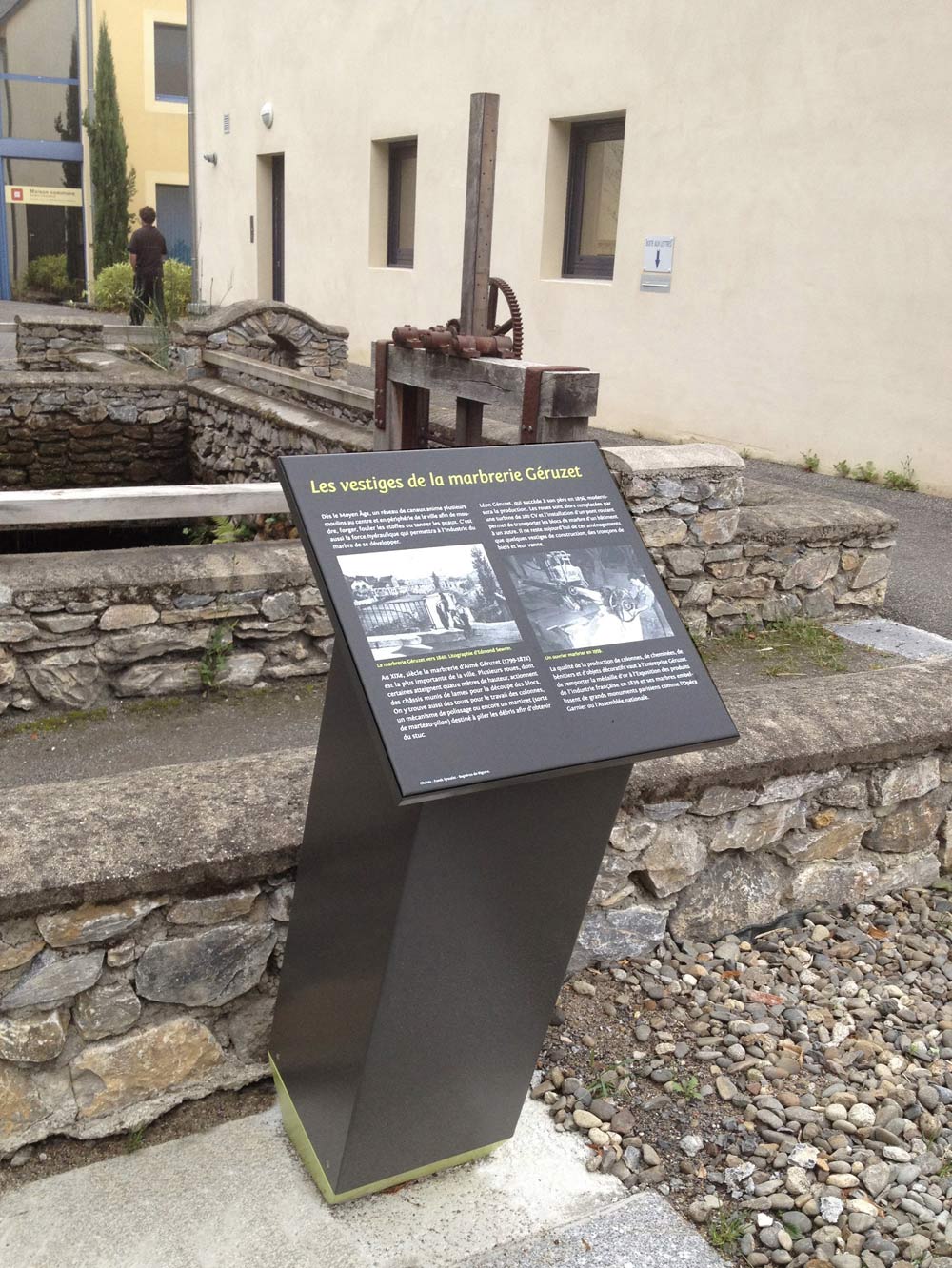 signaletique patrimoine tourisme serigraphie