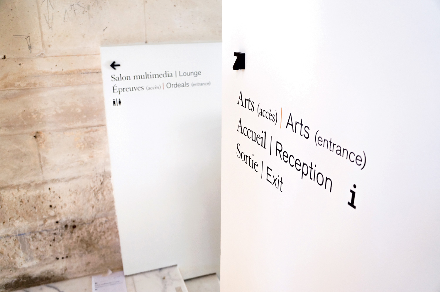 signalétique sur mesure muséographie scénographie site culturel