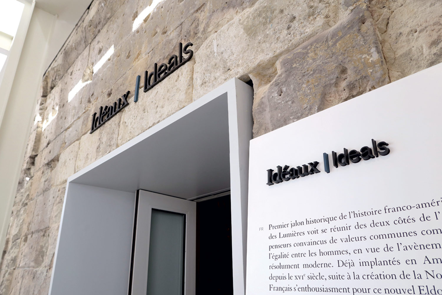 signalétique sur mesure muséographie scénographie site culturel